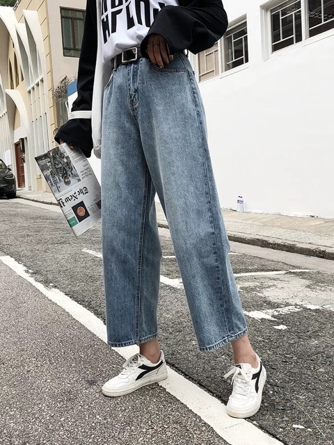 Quần ống suông có size bigsize / quần jean bò ulzzang retro _ thamnguyen227 22.tidiclothing