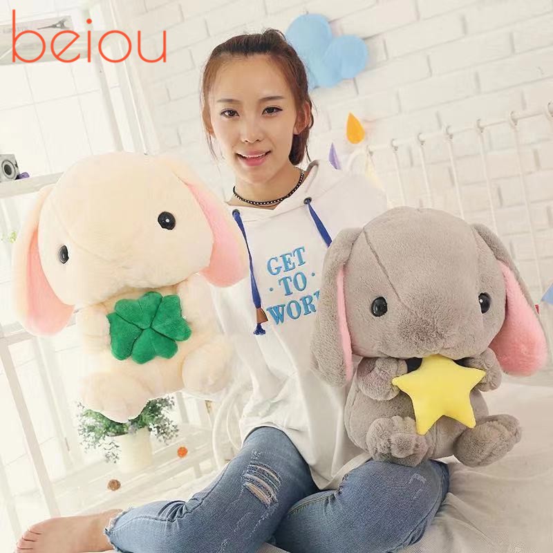 Ready Stock 43 cm Japan Loppy Lop-ear Rabbit Big Rabbit Little White Rabbit Cloth Rabbit Doll Rabbit Doll Rabbit Plush Toy Pillow Birthday Gifts Bunny Stuffed Toys CRD
