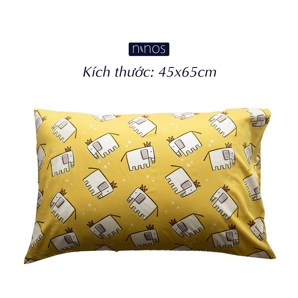 [BLACK FRIDAY SALE] Vỏ gối chất liệu 100% Cotton kích thước 45x65cm