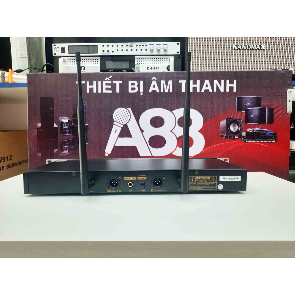 Micro không dây VinaKTV S500X Max - Hàng chính hãng - Bảo hành 12 Tháng