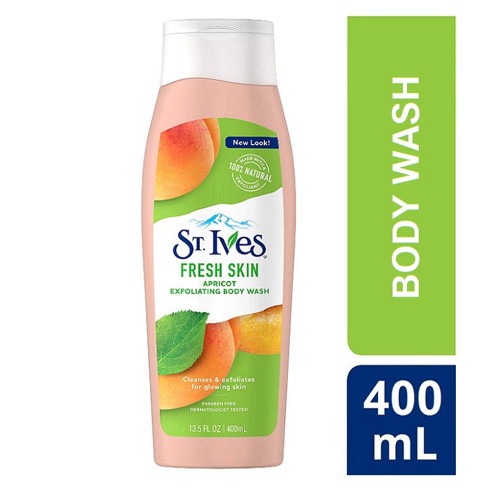 Sữa Tắm St.Ives 100% Thiên Nhiên 400ml &amp; 709ml