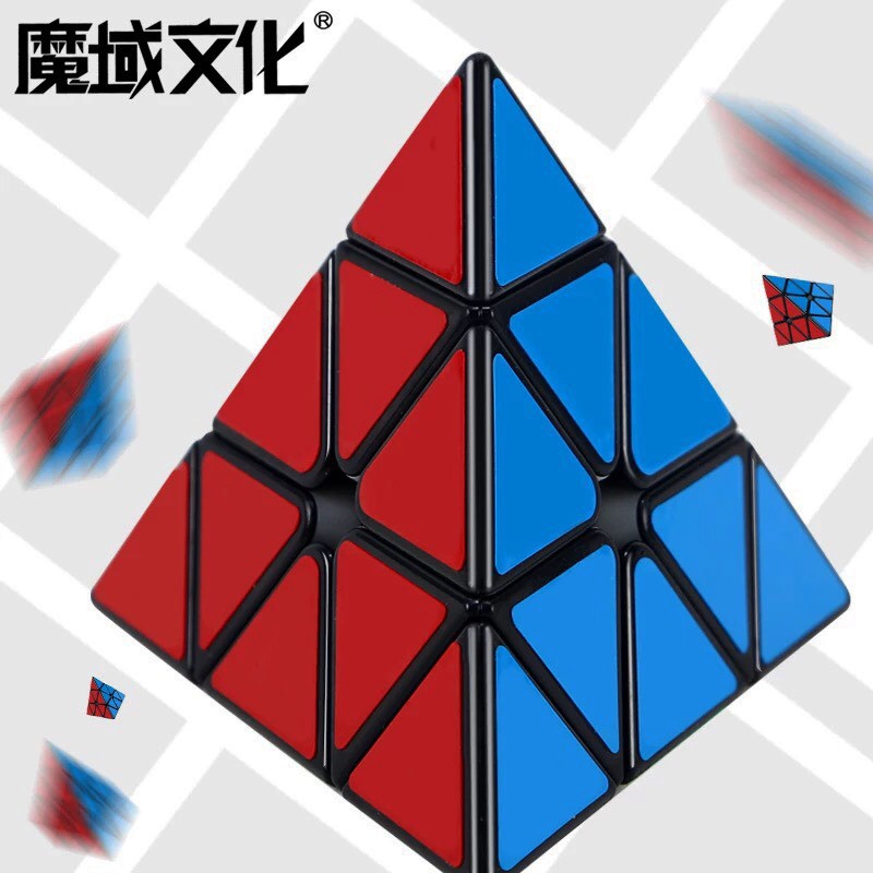 Combo 4 Rubik Megaminx, Pyraminx, Skewb, Square-1 - Rubik Biến Thể Sticker Cao Cấp