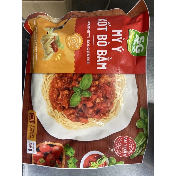 Mỳ ý sốt bò bằm