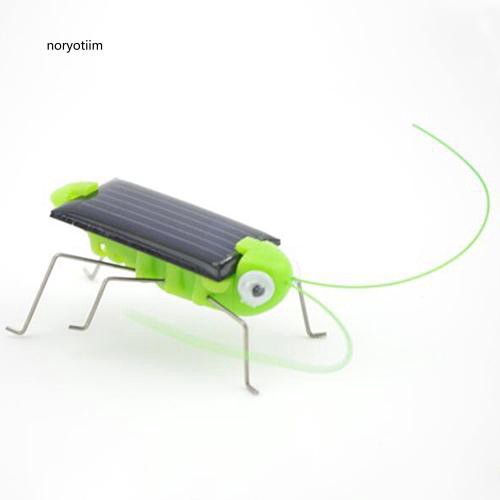 NYTM_Creative Fun Solar Power Robot Insect Locust Grasshopper Kids Educational Toy