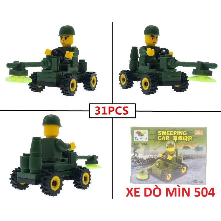 Đồ chơi lego lắp ráp mô hình xe mini giá rẻ