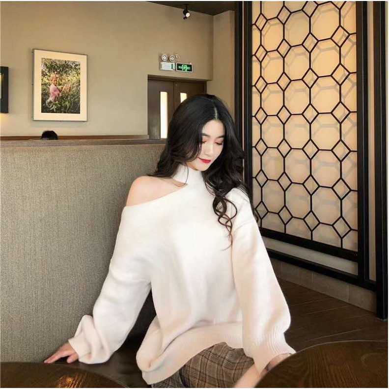 Áo NỈ khoét vai dáng rộng Laya.store - Áo NỈ dáng rộng cho nữ hottrent [Hàng có sẵn] G0114 | BigBuy360 - bigbuy360.vn