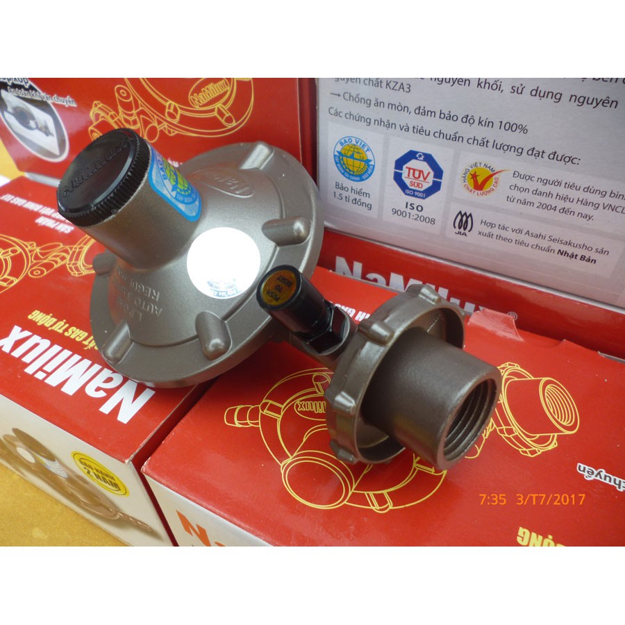 Van ga tự động Namilux Na-337s dùng bình gas đỏ
