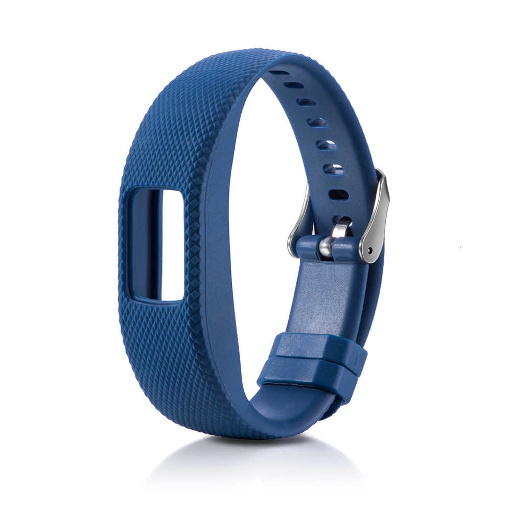 Mềm Dây Đeo Thay Thế Chất Liệu Silicon Màu Trơn Cho garmin vivofit 4 vivofit4
