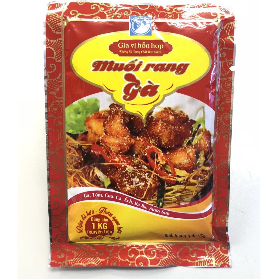 Bột Muối rang gà, vịt, tôm.. 45gr