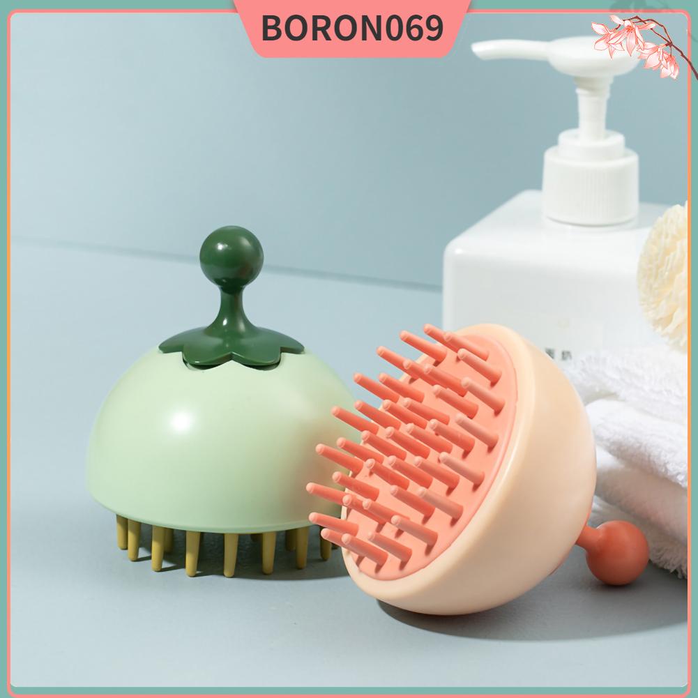 Đầu Bàn Chải Da Mát Xa Độ Đàn Hồi Cao Tạo Bọt Nhanh Kích Thích Tuần Hoàn Máu Máy Cho Nam Nữ Dầu Gội Boron069