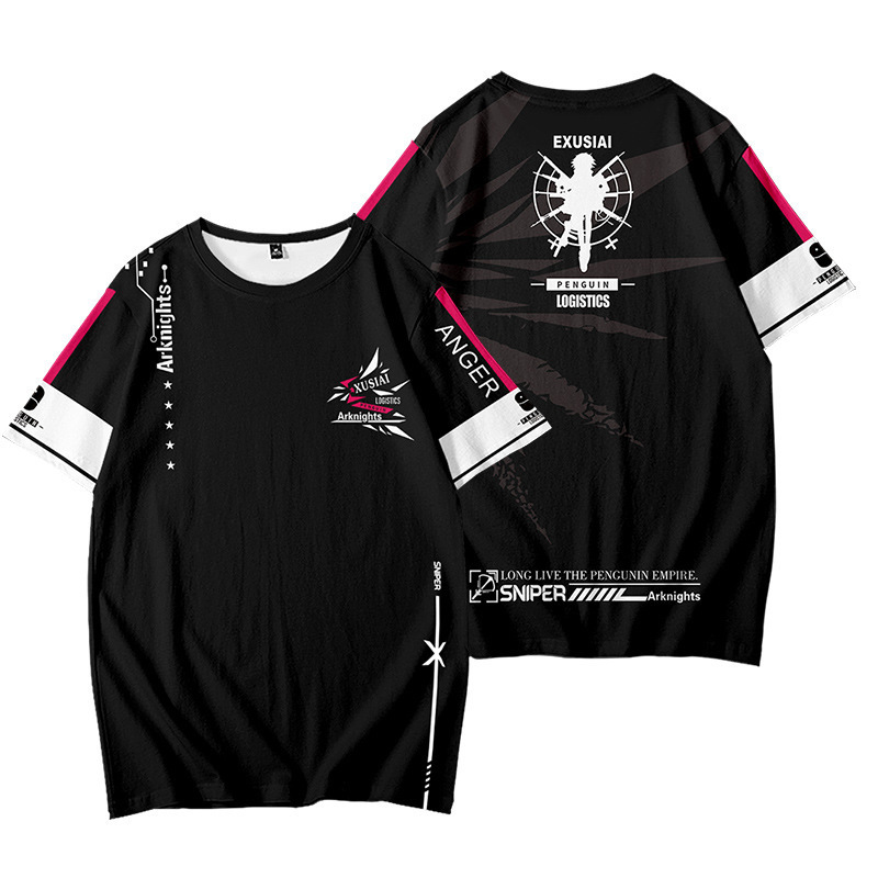 Áo thun tay ngắn in hình chủ đề game Arknights | BigBuy360 - bigbuy360.vn