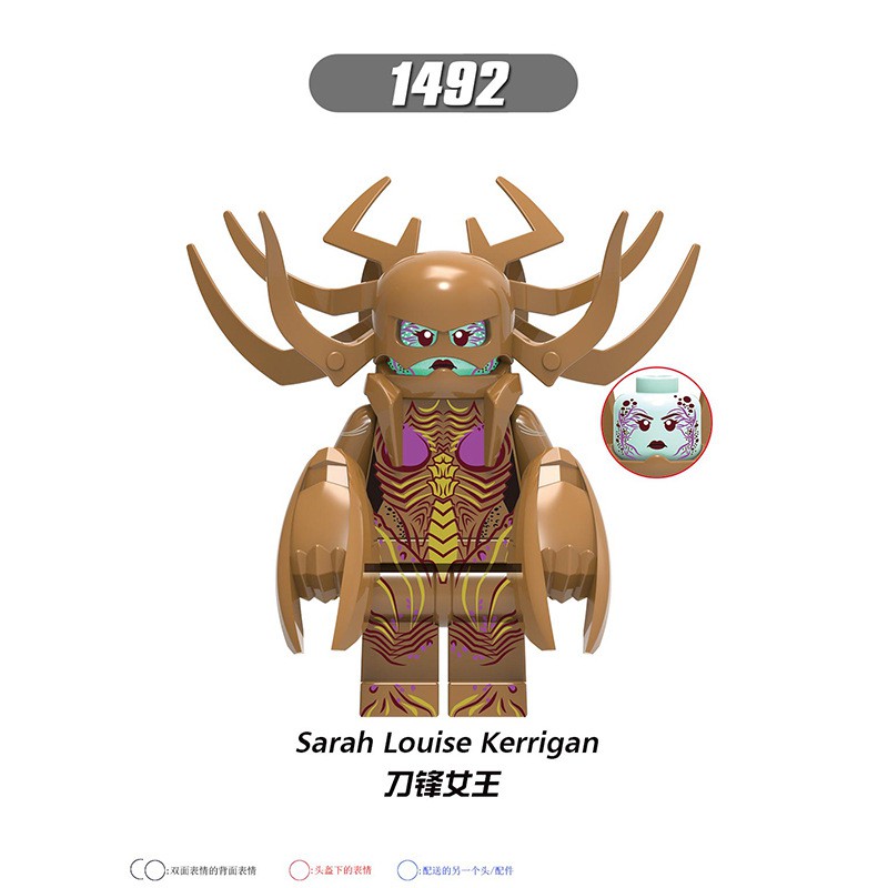 Đồ chơi lắp ráp nhân vật minifigures Warcraft, Starcraft X0285 (chọn 1 nhân vật)