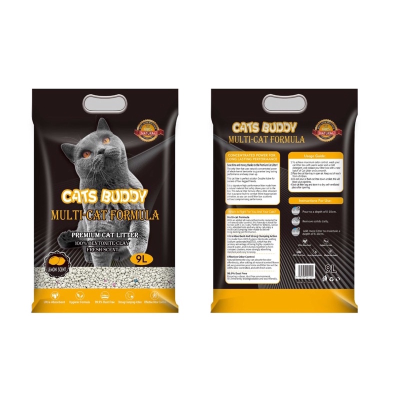 Cát vệ sinh cho mèo BUDDY hàng cao cấp Nhật Mỹ