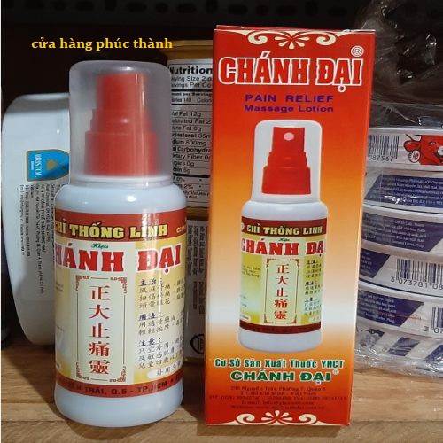 thuốc xoa bóp chỉ thống linh chánh đại 100ml