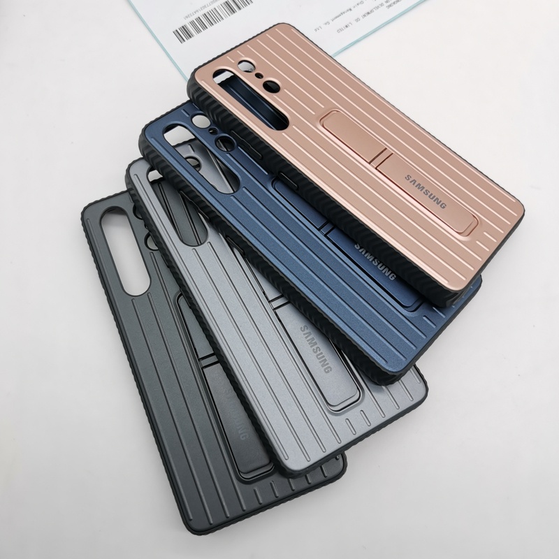 Ốp Điện Thoại Kiểu Áo Giáp Có Giá Đỡ Cho SAMSUNG Galaxy S21 Ultra 5G S21