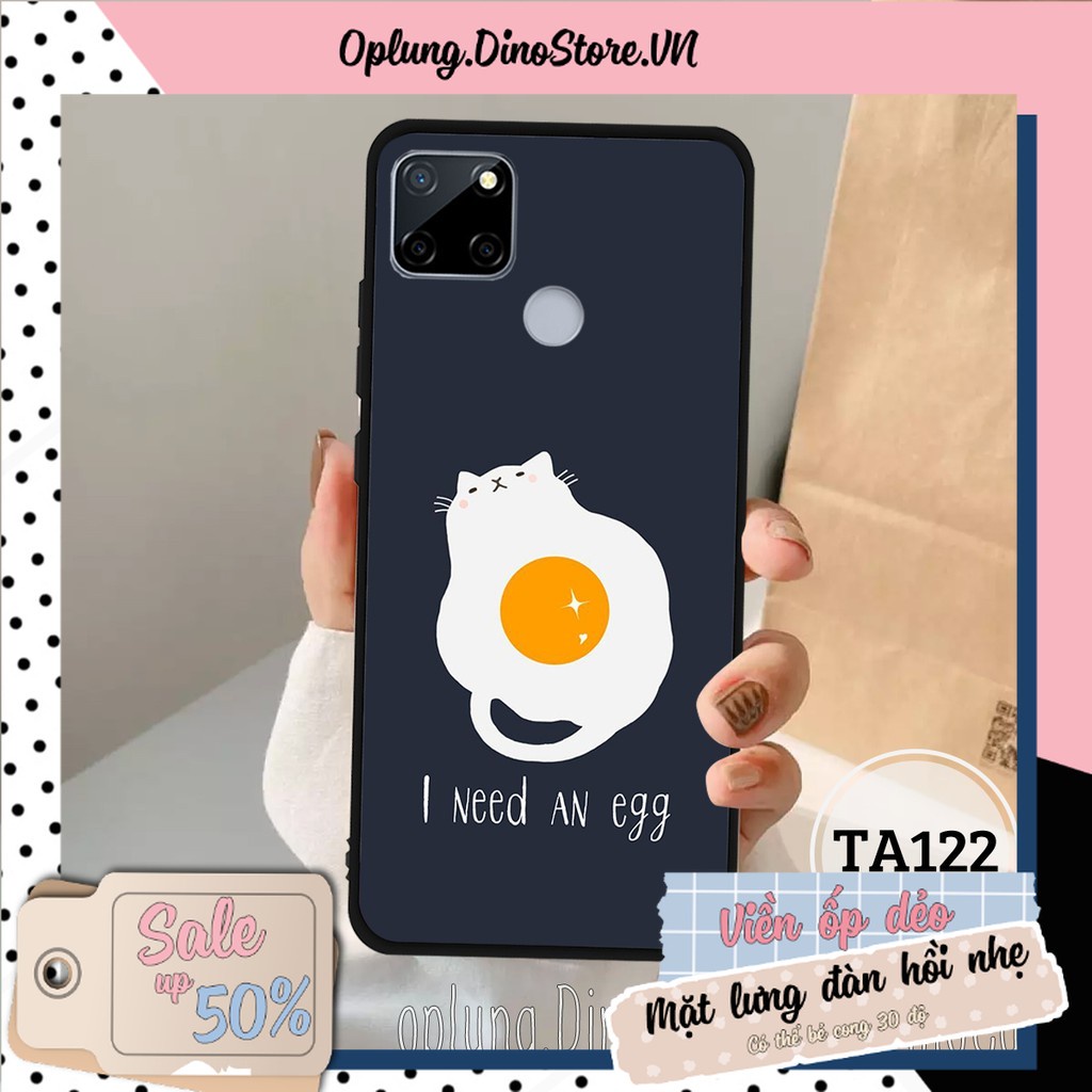 Ốp lưng điện thoại Realme C21-C21y-C11-C12-C15-C20 - Ốp lưng Realme in hình mèo đáng yêu cực đẹp.