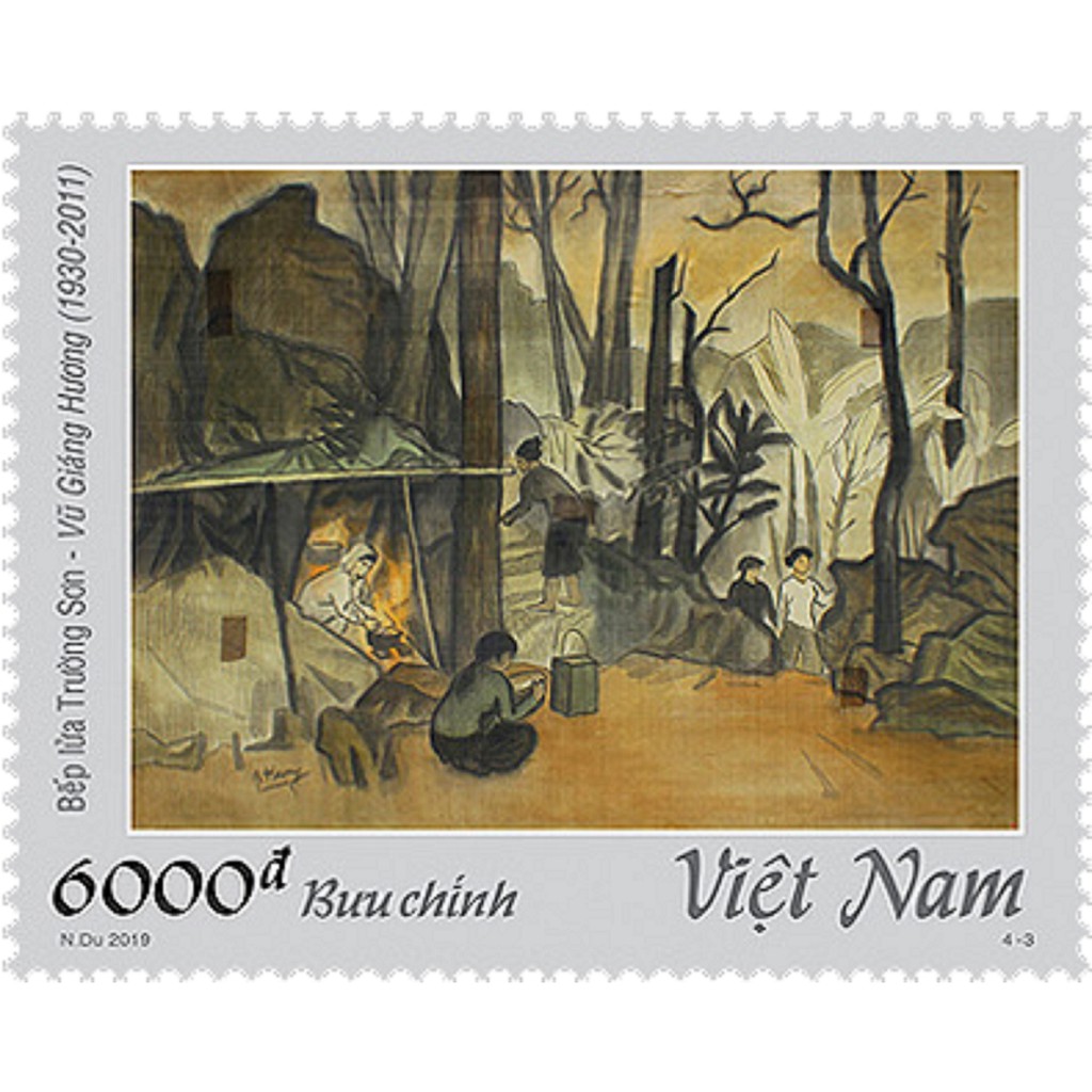P1. Tem bưu chính sưu tầm  - Stamp -   - Phần 1: Nghệ thuật - thủ công