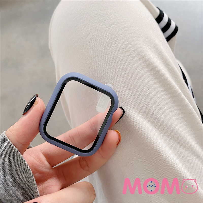 Ốp bọc bảo vệ cho đồng hồ thông minh Apple Watch dòng 7 6 5 4 3 2 1 45mm 41mm 42mm 38mm tuỳ chọn
