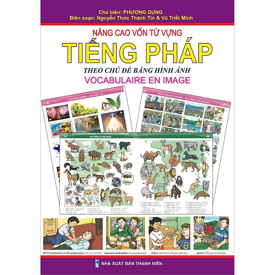 Sách Nâng cao vốn từ vựng tiếng pháp theo chủ đề bằng hình ảnh
