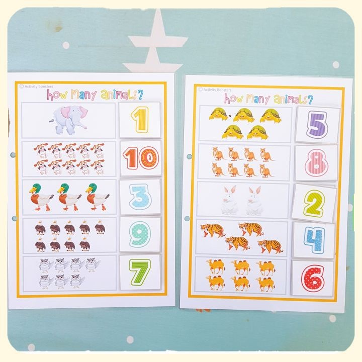 Học liệu bóc dán Montessori cho bé theo yêu cầu J15