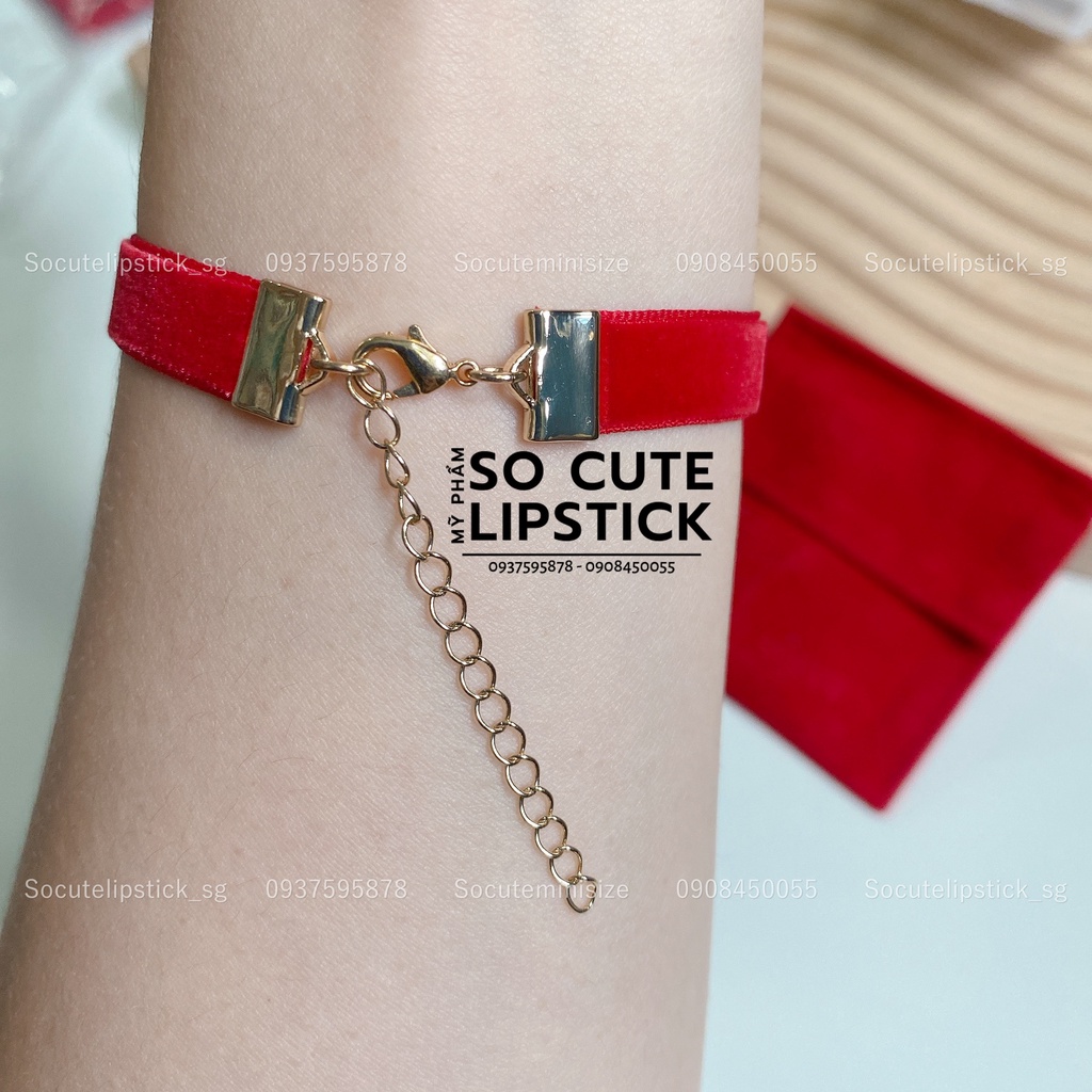 Vòng tay Gift Hãng Giiorgio Armani Màu Đỏ