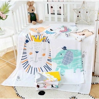 Khăn ⚡️freeship⚡️ chăn xô, chăn cotton tre aden siêu mềm mát cho bé