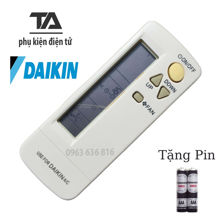 Điều khiển điều hòa Dajkin. BRC4C151 ( Lỗi 1 đổi 1 )