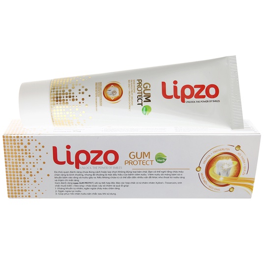 Kem Đánh Răng Lipzo Herb Gum Protect 95g