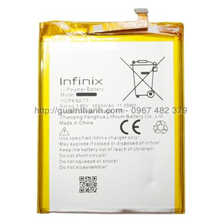Pin Infinix S2 Pro X522 chính hãng dung lượng 3000mAh - hàng Zin