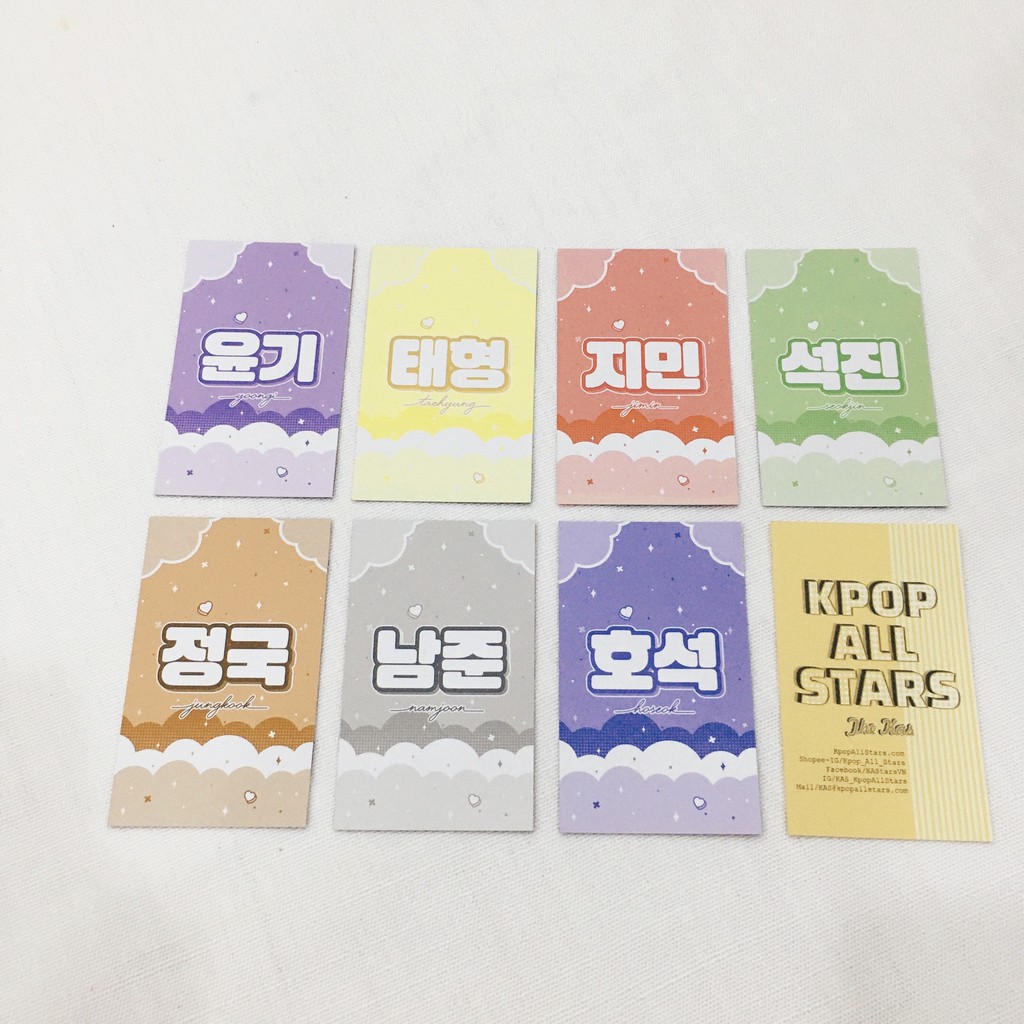Bộ card BTS độc quyền - giá siêu rẻ cho GA, event, offline