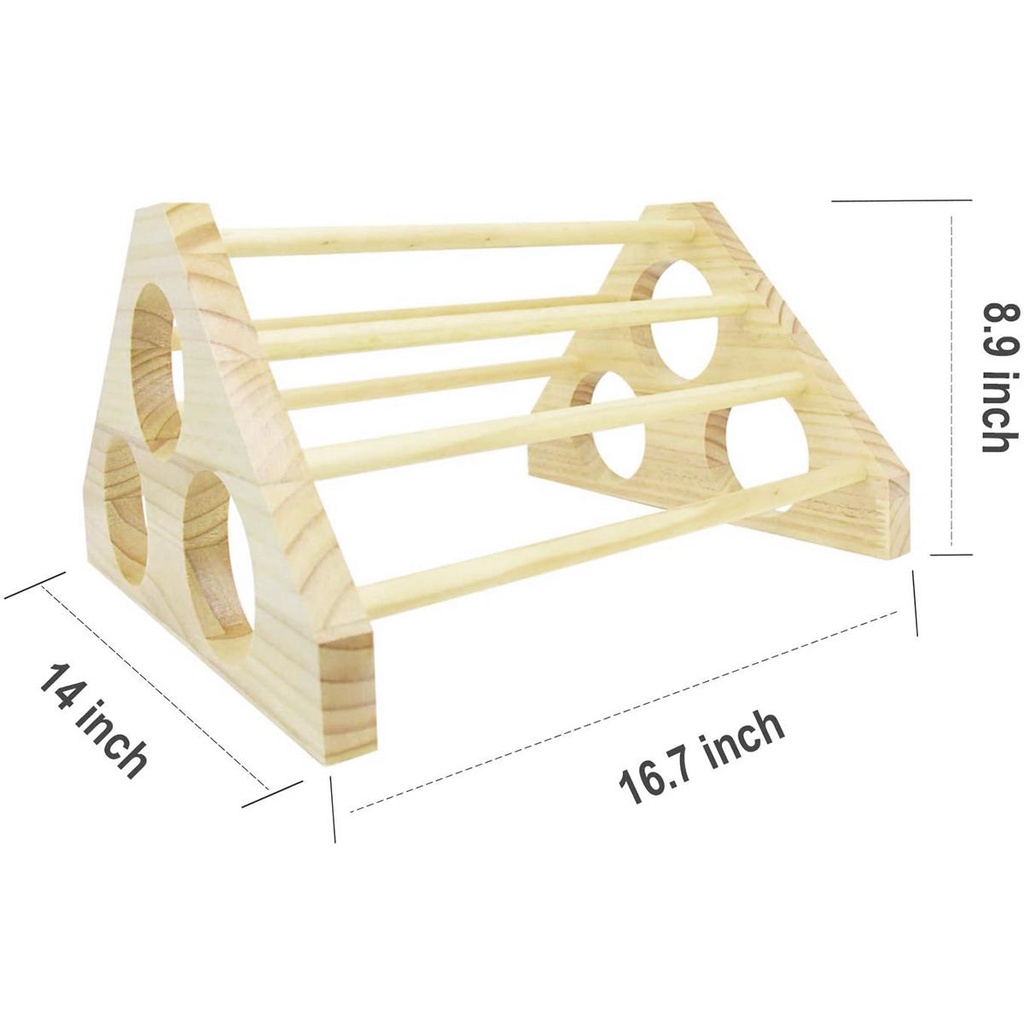 Mocho Đồ Chơi Thang Leo Bằng Gỗ Cho Gà Con