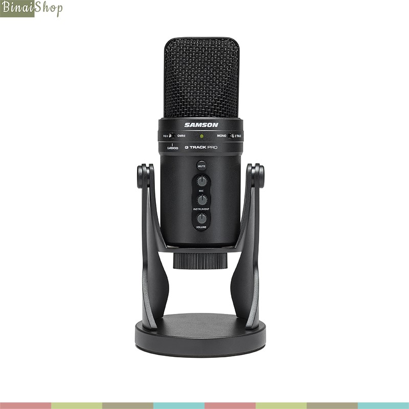 Micro USB Thu Âm Chuyên Dụng Cho Streamer, Podcaster, Youtuber Chuyên Nghiệp Samson G-Track Pro