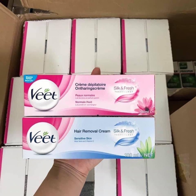 Kem Tẩy Lông Veet Pháp( đủ bill đi air)