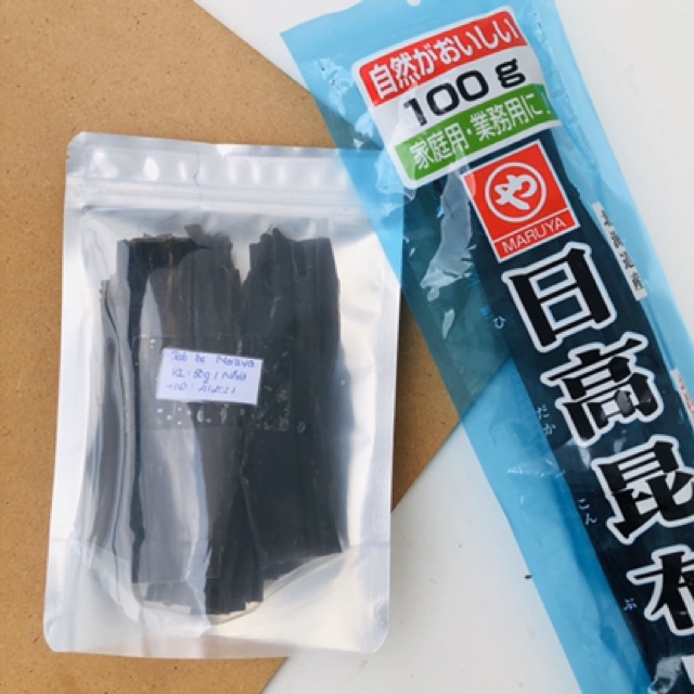 Combo cá 10g + tảo 20g / Cá bào - Tào bẹ nguyên gói : Chế biển dashi cho bé ăn dặm kiểu Nhật
