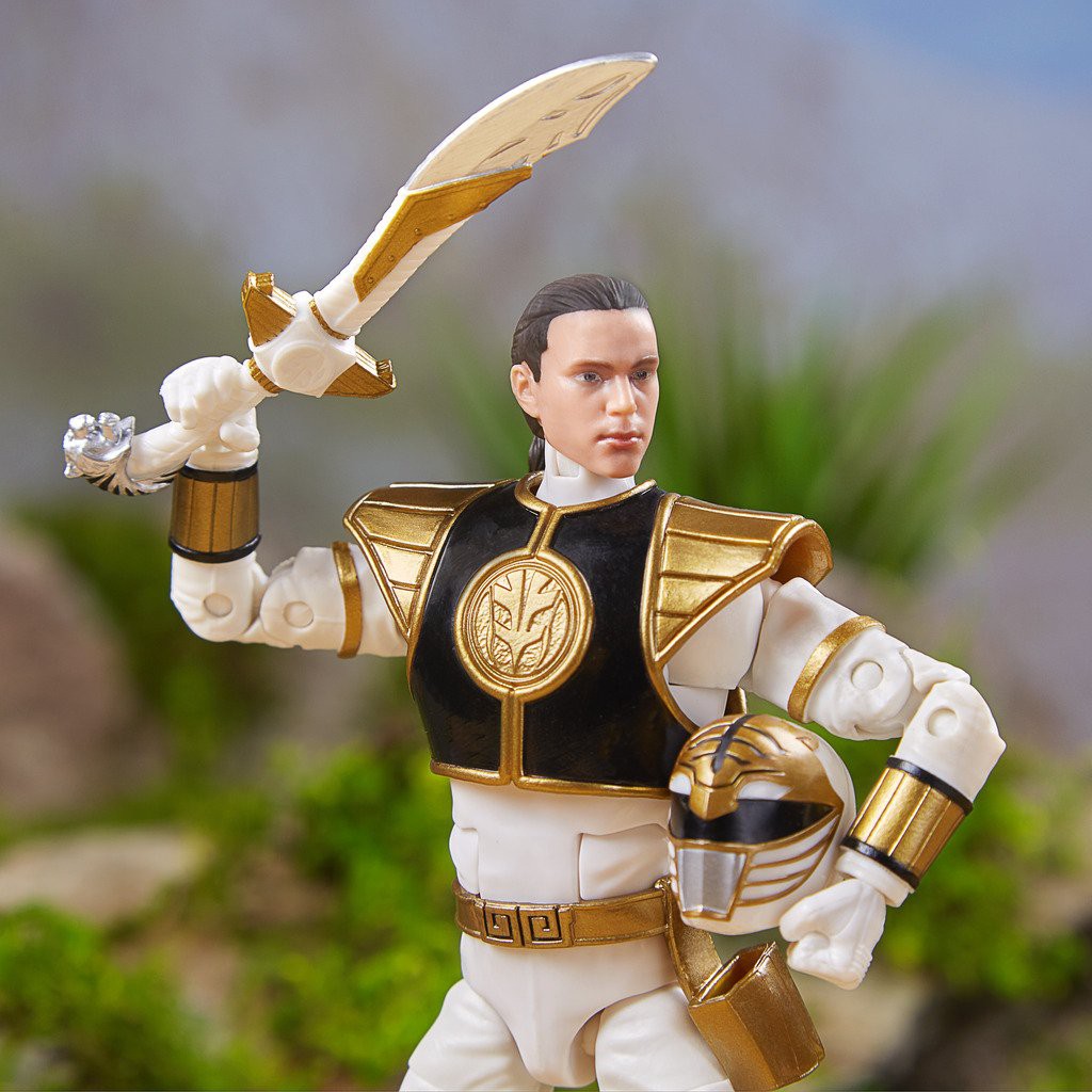 Mô hình nhân vật Hasbro ⚡ Power Rangers Lightning Collection ⚡ 6- inches Mighty Morphin White Ranger