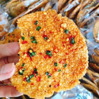 Combo 10 gói cơm cháy mắm hành, cơm cháy chiên mắm hành ớt
