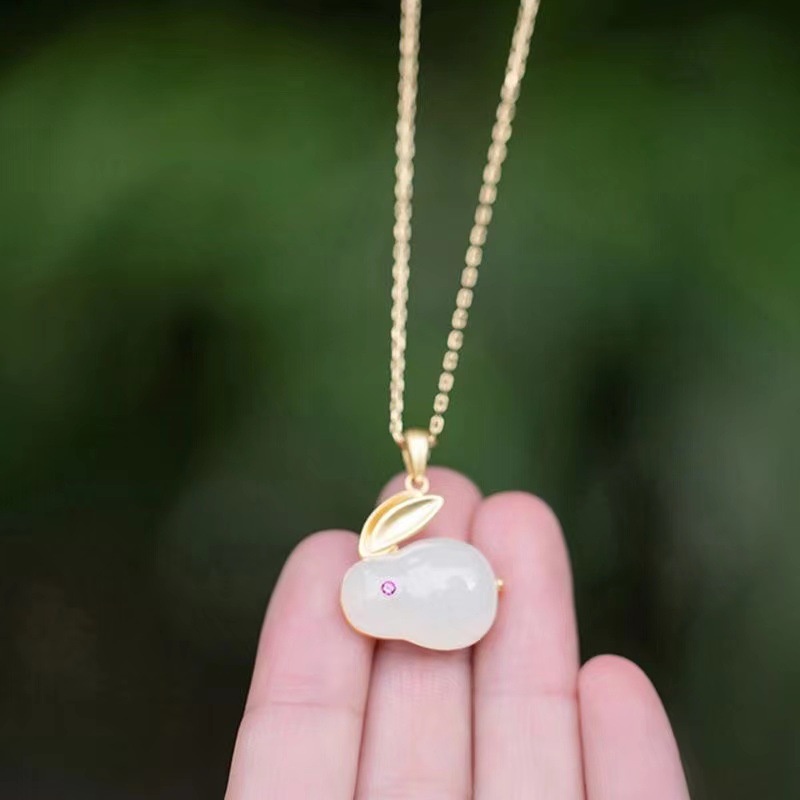 Vòng cổ Mặt Thỏ Tanabata Thiết Kế Tinh Tế Thời Trang Cho Nữ