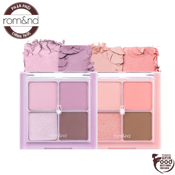 [MILK SERIES ]Bảng Phấn Mắt 4 Ô Xinh Xắn, Ngọt Ngào Romand Better Than Eye Milk Series 6g | BigBuy360 - bigbuy360.vn