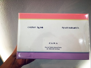 SET NƯỚC HOA NỮ ZARA CHERRY VS PEACH 100ml