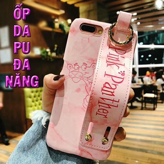 ỐP LƯNG IPHONE X / ỐP DA BÁO HỒNG IPHONE X
