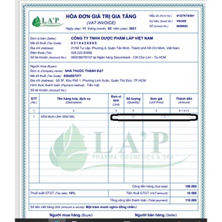 Linh sâm chấm mụn siêu tốc