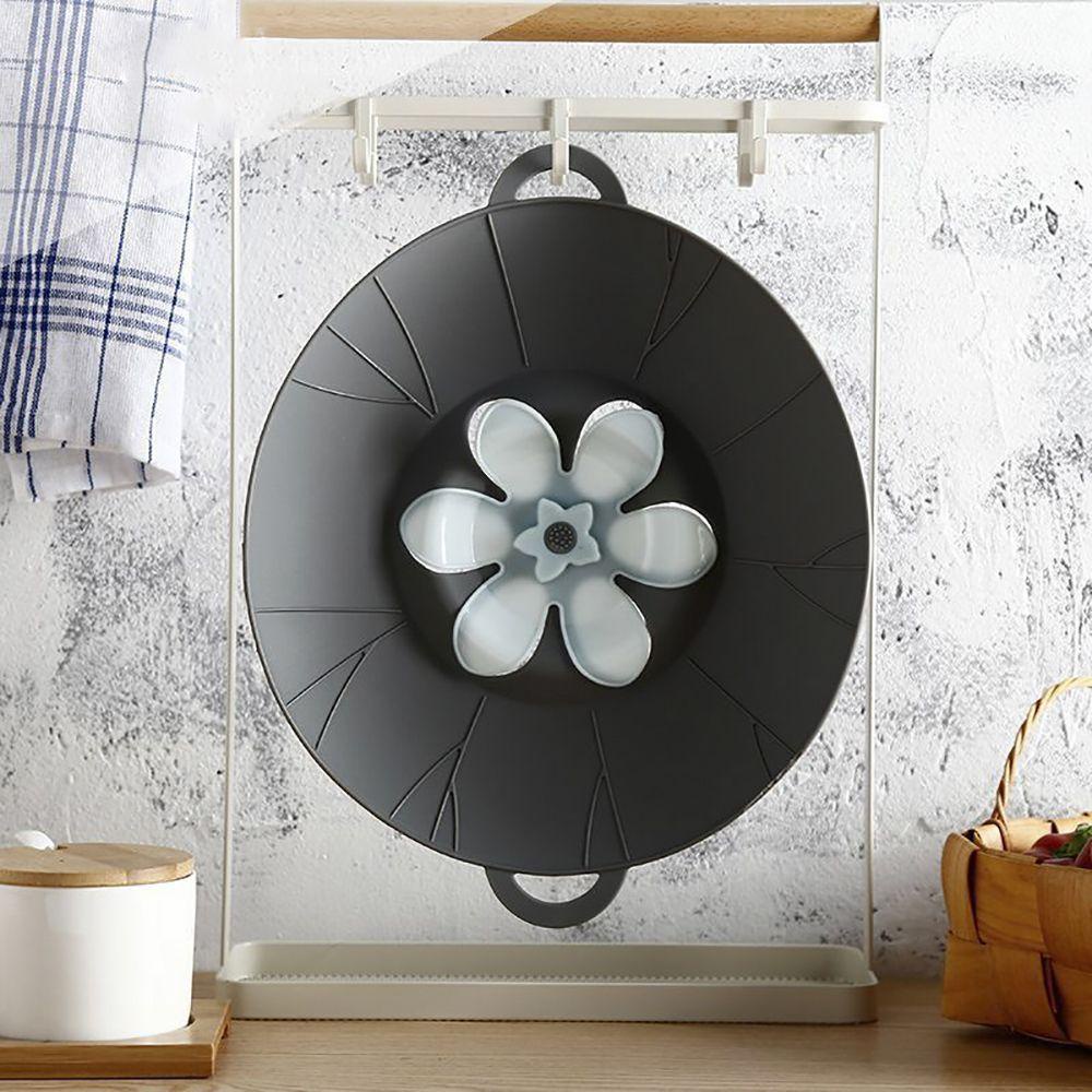 Nắp Đậy Nồi Bằng Silicone Chống Tràn Đa Năng Tiện Dụng