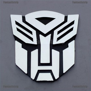 Miếng Dán Trang Trí Hình Transformer Autobot 3D Độc Đáo