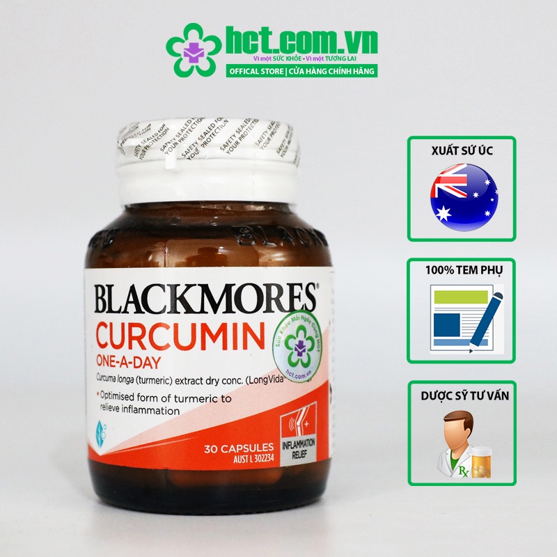 Viên Uống Blackmores Curcumin One A Day Lọ 30 Viên
