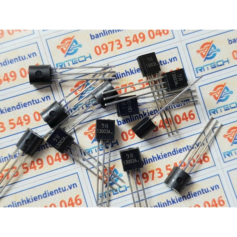 Combo 5 chiếc 13003A MJE13003A Transistor TO-92
