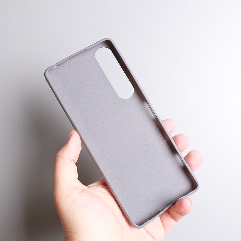 Ốp Điện Thoại TPU Dẻo Mỏng Bề Mặt Cát Cho Sony Xperia 1 5 10 IV