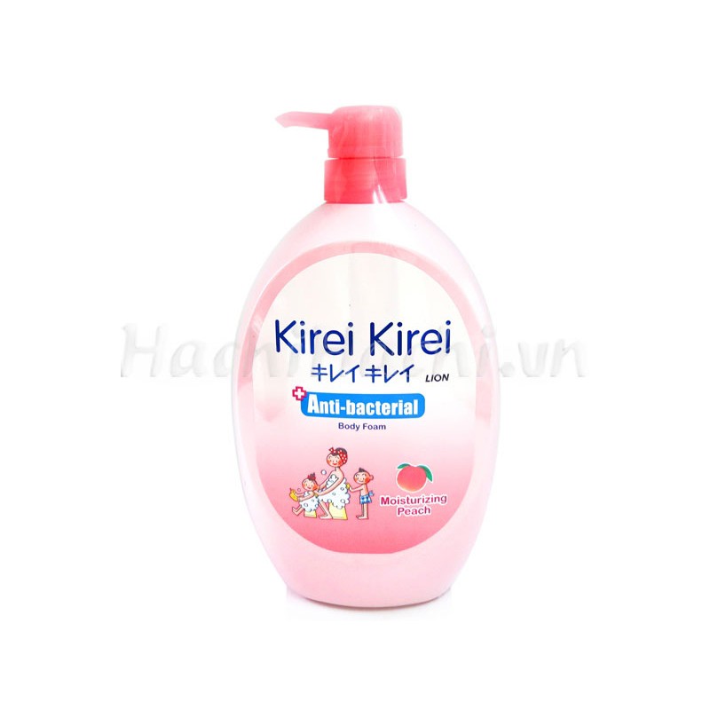 Sữa tắm Kirei Kirei hương đào 900ml