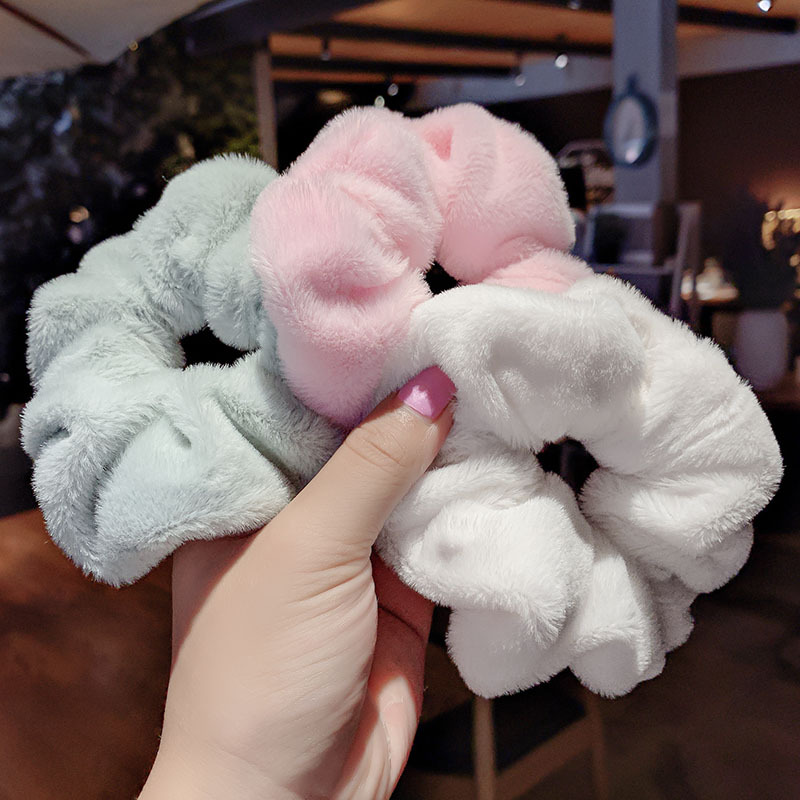 Dây Buộc Tóc Lông Thỏ Thời Trang Cho Nữ D2091729