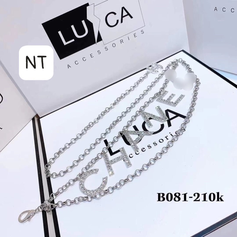 Dây Đai chan€l dây xích Phong Cách Thời Trang Cao Cấp Hàn Quốc Ảnh Thật, Hàng Có Sẵn