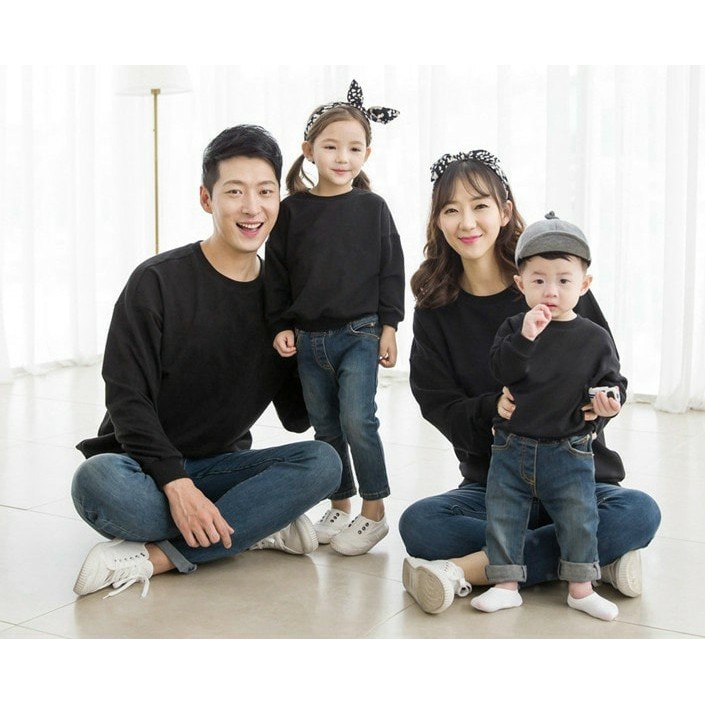 Áo Nỉ Bông Thu Đông Gia Đình Giá Rẻ